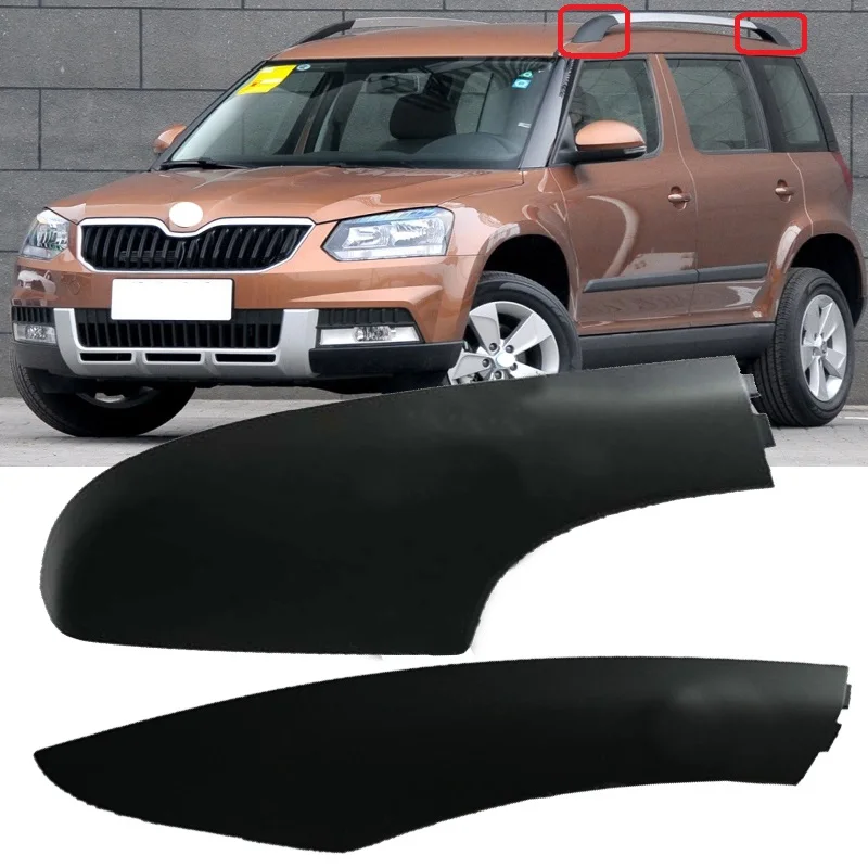 

Lofty Richy Roof Luggage rack guard black color plasitc Cover for Chinese Skoda YETI SUV Auto car motor parts