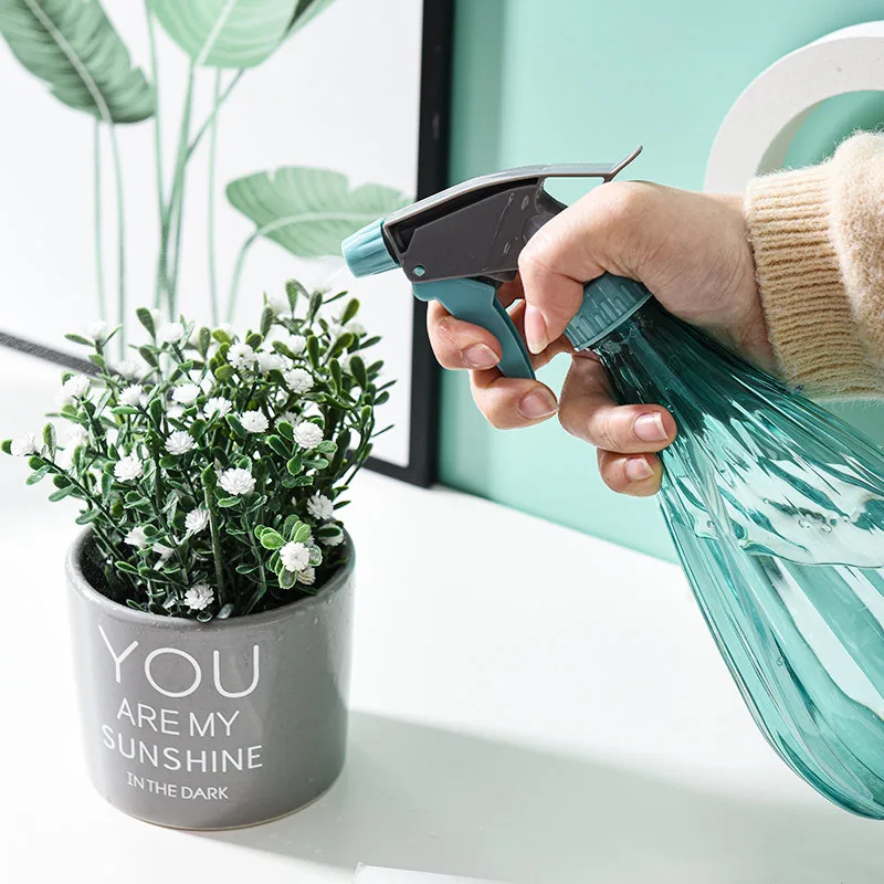 600 мл прозрачная ручная пластиковая лейка большой емкости бытовой распылитель