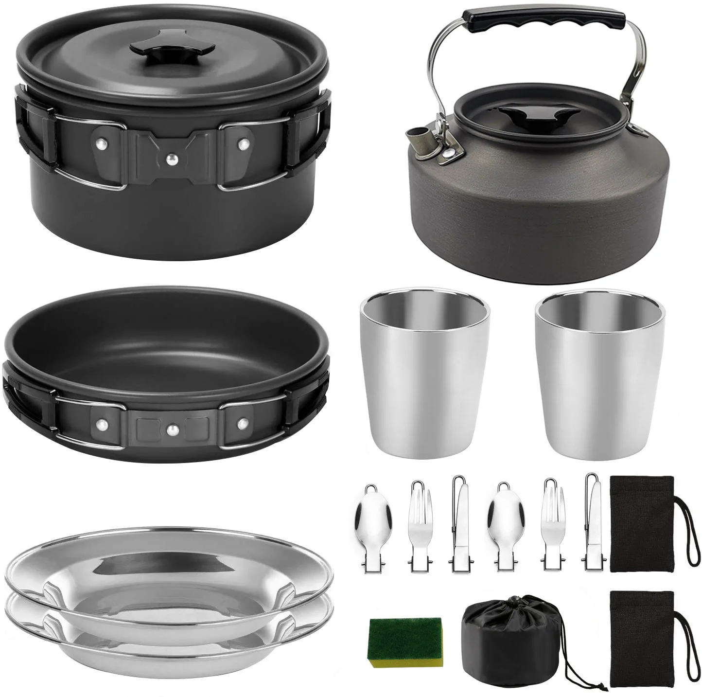 

Portable Lightweight Cooking Titanium Outdoor Cookware