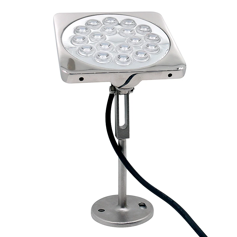 18 Вт 54 316 корпус из нержавеющей стали уличное украшение для пруда прожектор