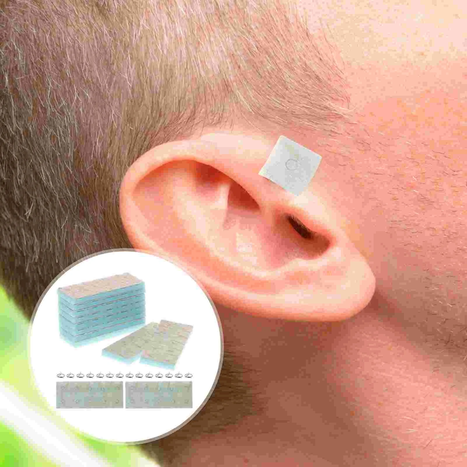 

100Pcs One-off Press Needle Intradermal Needle One-time Needle for Acupuncture (Silver)