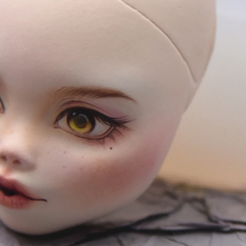 3D куклы лицо глина антипригарное легко демонтируется силиконовые формы из
