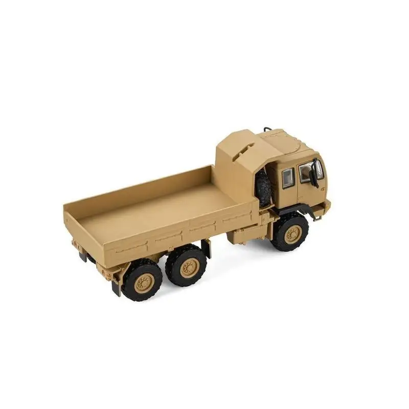 Фото MASDI 1/64 M1083 MTV 6x6 Военный грузовой грузовик FMTV, литая модель автомобиля, коллекционная игрушка из сплава, подарок для мальчиков # пеееее №4