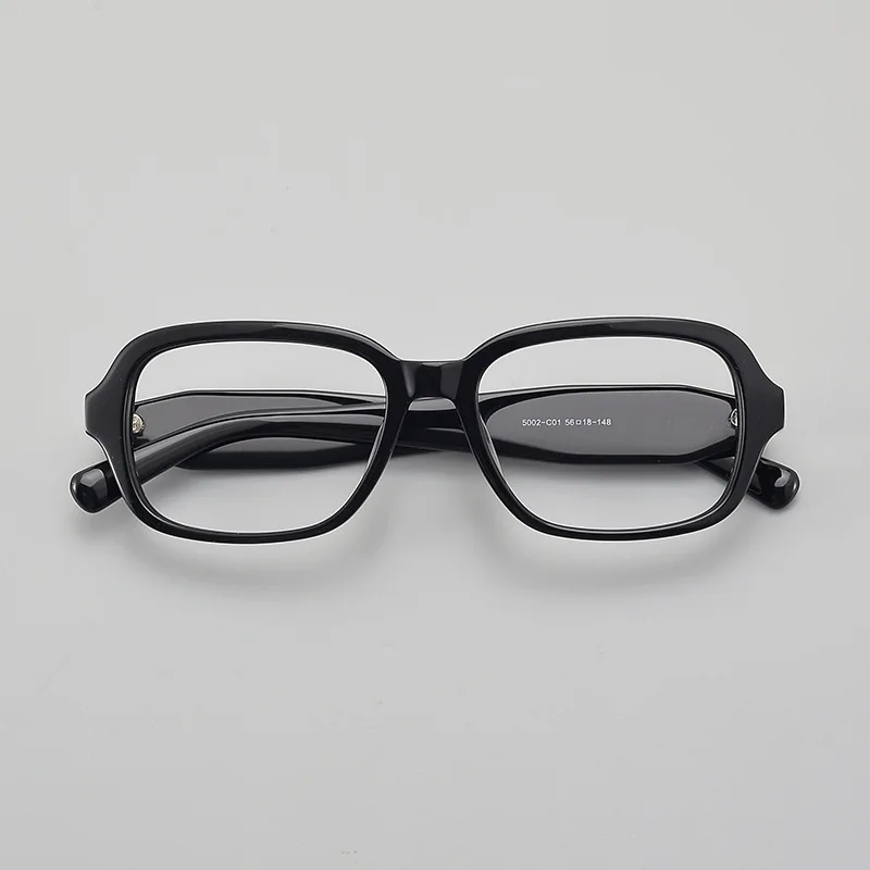 Новинка винтажная ацетатная квадратная оправа для очков мужские очки по рецепту