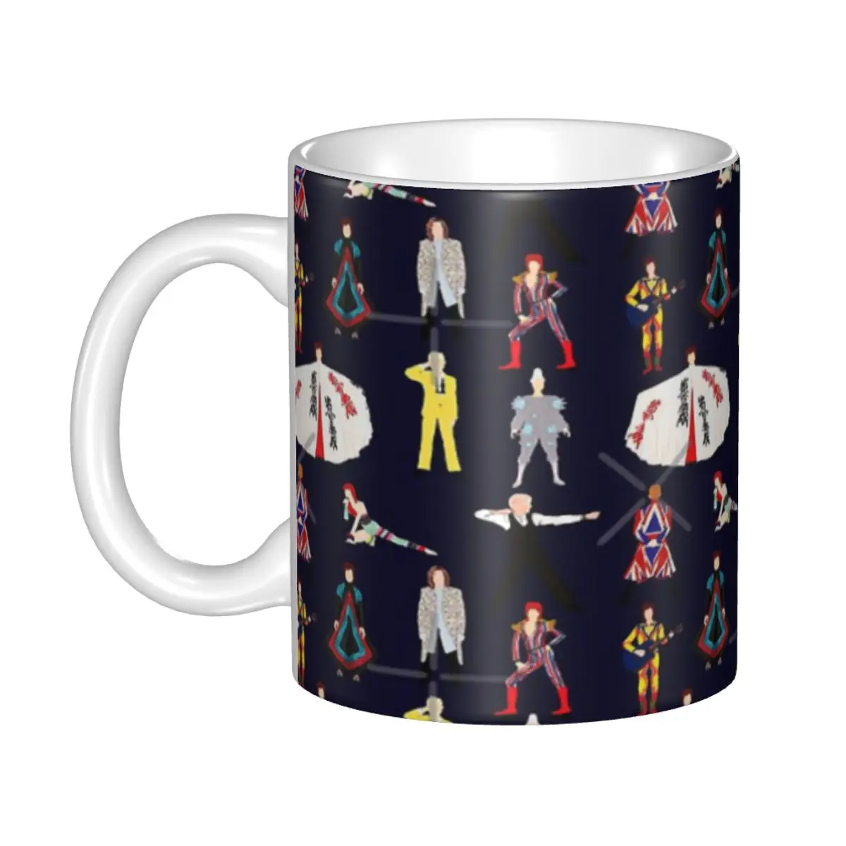 

Чашки для кофе Bowie с керамическим гладким корпусом