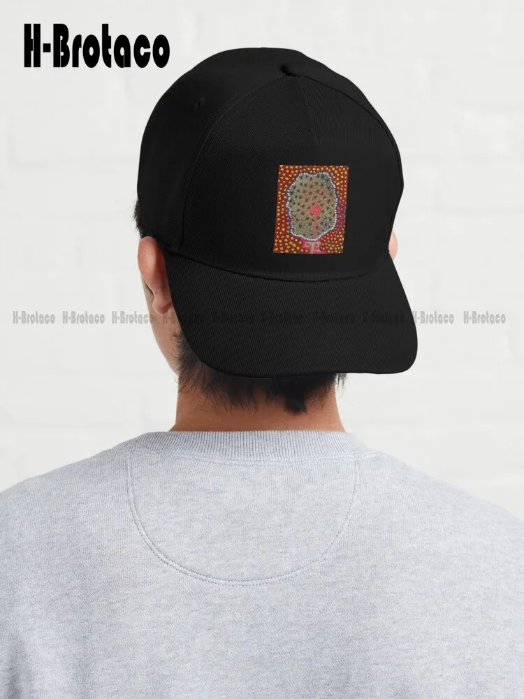 

Yayoi Kusama - Abstract Shape Baseball Cap Black Hats Adjustable Trucker Hats Outdoor Simple Vintag Visor Casual Cap Custom Gift