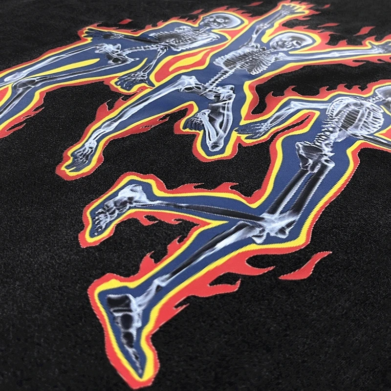 Футболка Rainbowtouches вареная с длинным рукавом Винтажная футболка на Хэллоуин