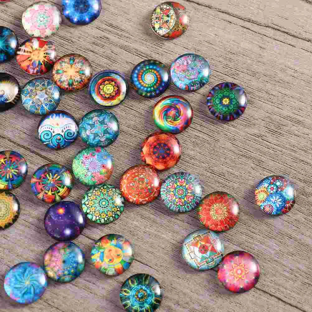 

Cabochons Mosaic Tiles Home Accessories Flat Backs Embellishments Picture Frame Glass Bead Jewelry Making Findings