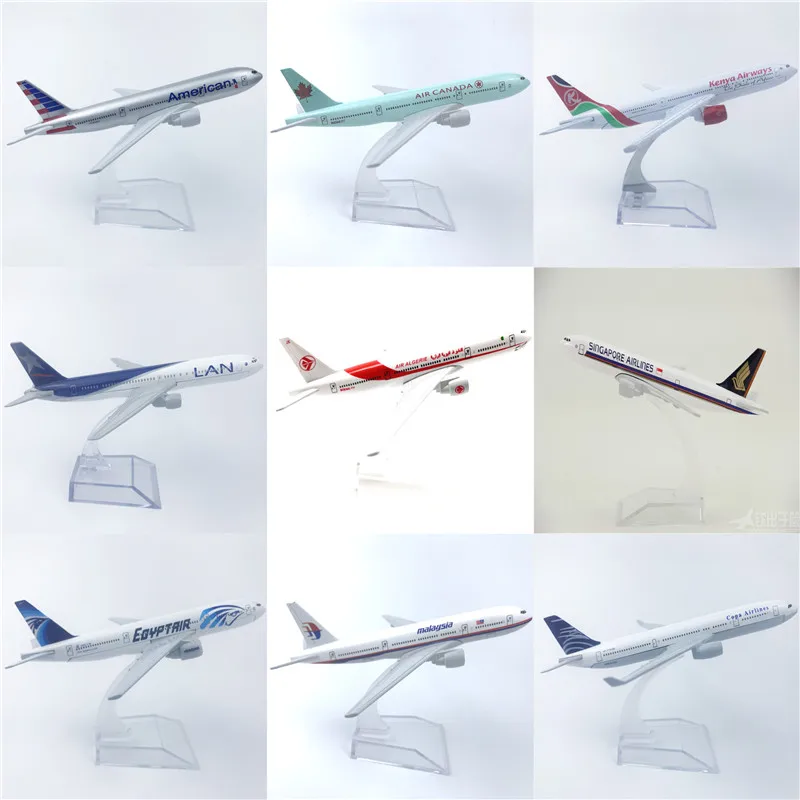 

Модель самолета (16 см) Боинг 777