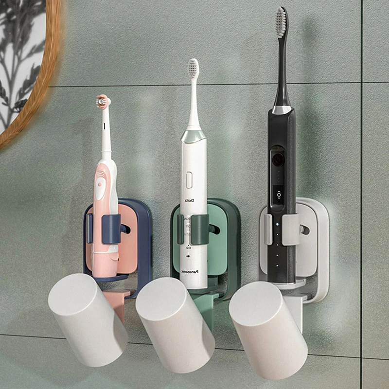 

Настенный держатель для электрической зубной щетки, 2 в 1