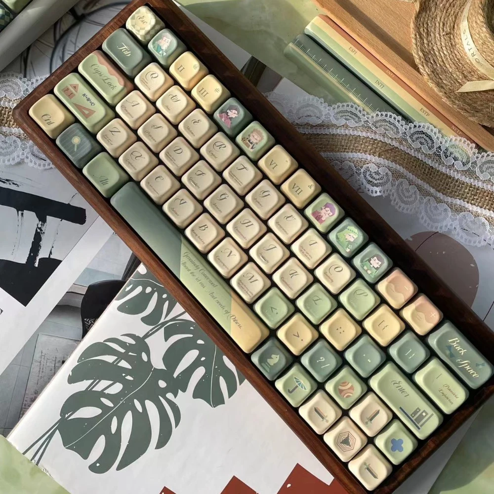 MBTI индивидуальная Клавиатура Cherry EOA Pbt для механической клавиатуры элегантная