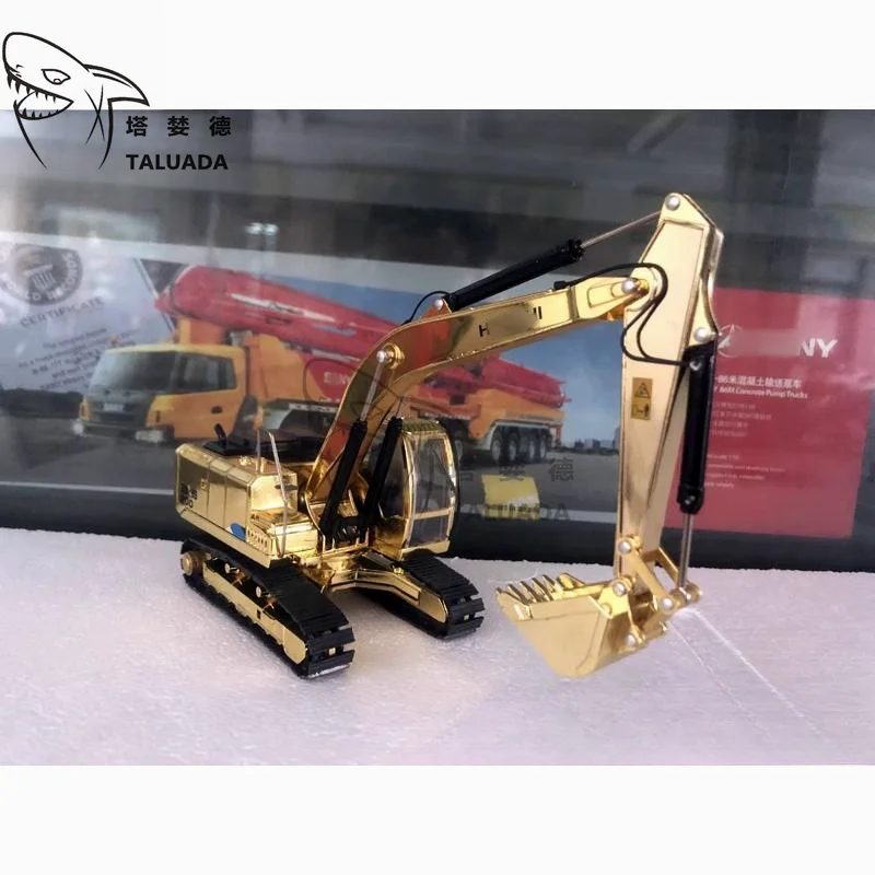 Для HITACHI ZAXIS200-5A сплав масштаб 1:40 модель Золотой экскаватор игрушка