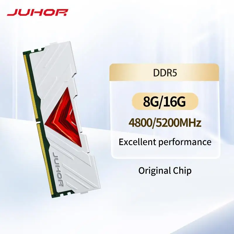 

Оперативная память JUHOR DDR5 16 Гб 4800 МГц 5200 МГц DIMM для настольного компьютера, игровая Память ram