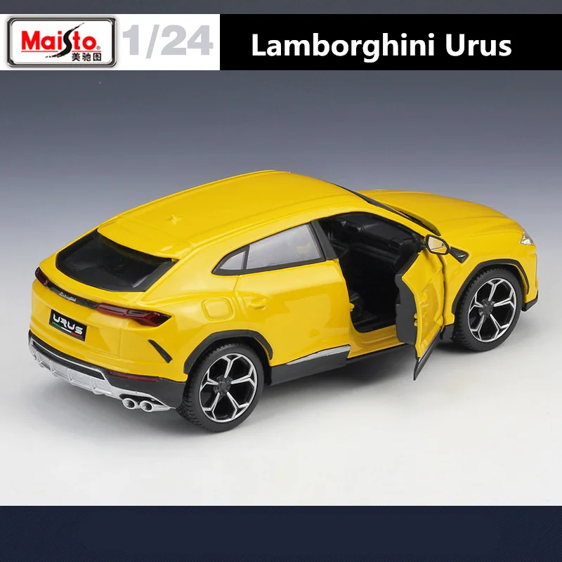 WELLY 1:24 Lamborghini URUS SUV модель спортивного автомобиля из сплава литье под давлением