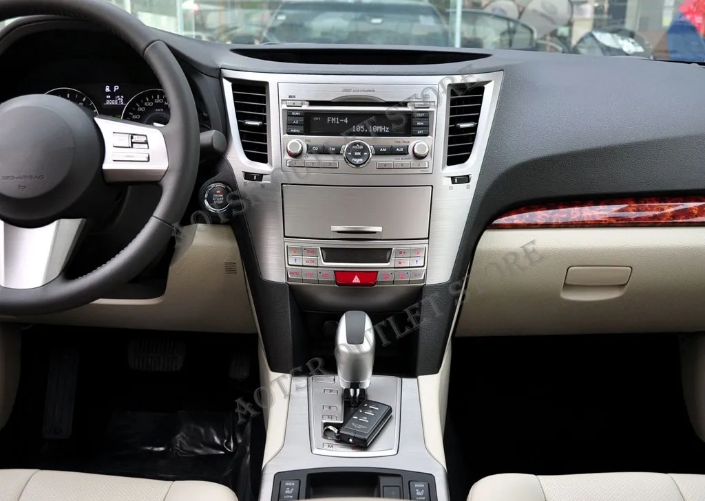 

4 + 128G Android магнитофон автомобильный мультимедийный плеер стерео для Subaru Legacy Outback 2009-2014 головное устройство PX6 Tesla GPS Navi