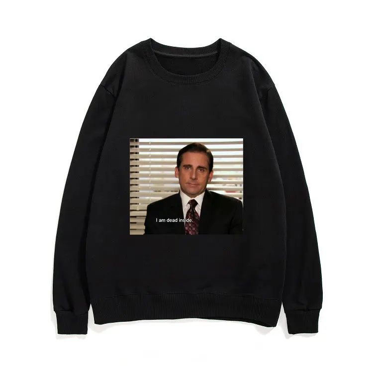 

New Michael Scott Homage The Office Men Sweatshirt Fashion Crewneck Sweatshirts Tv Series Dwight SchruteJim Plus Man Pullover