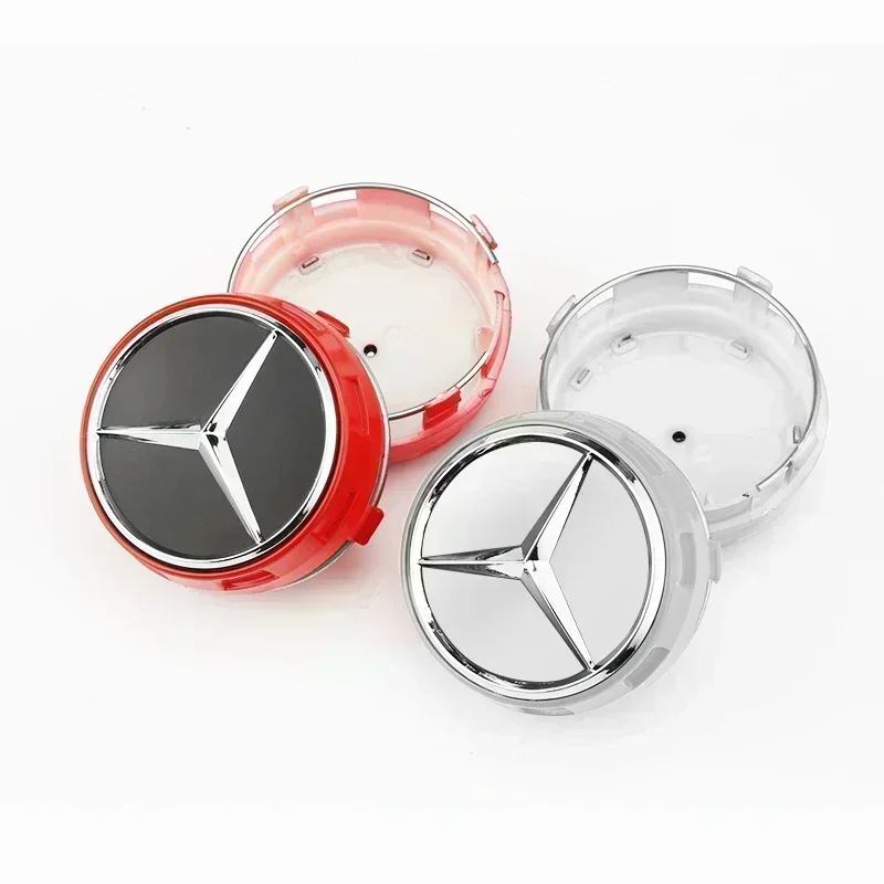 4 шт./лот 75 мм A 0004000900 Крышка ступицы колеса автомобиля эмблема значок с логотипом