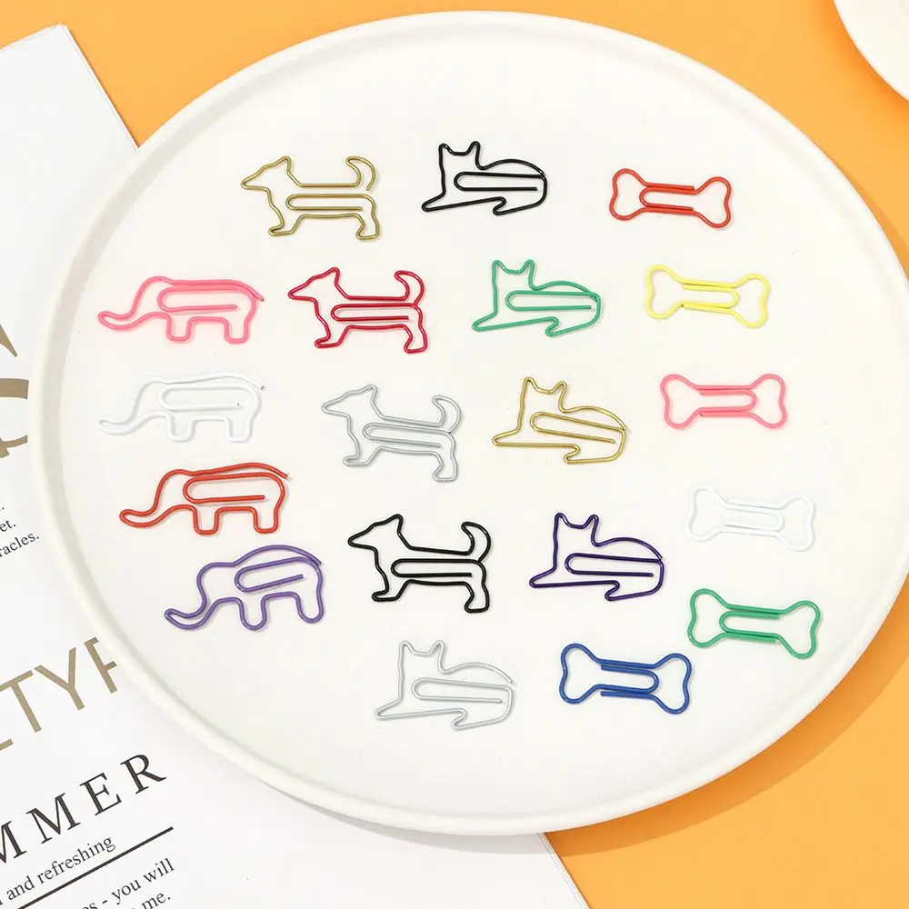 Металлические музыкальные символы в форме животных для книг бумажный лист папка