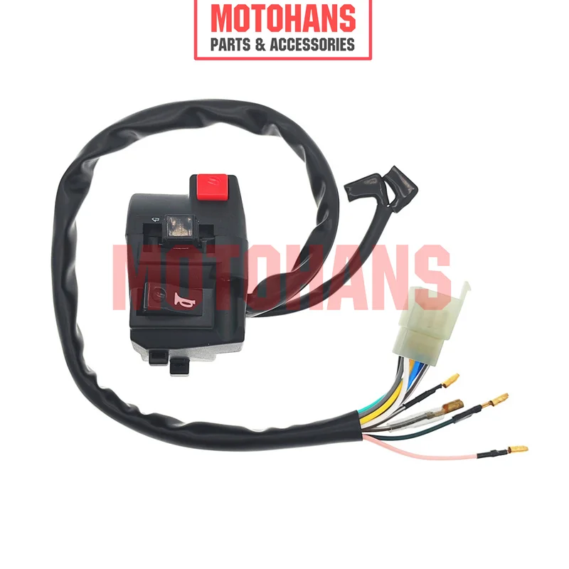 HM 16120045 ПЕРЕКЛЮЧАТЕЛЬ ЛЕВАЯ РУЧКА МОТОЦИКЛА ПОВОРОТНОГО СИГНАЛА ДАЛЬНЫХ НОЖНЫХ