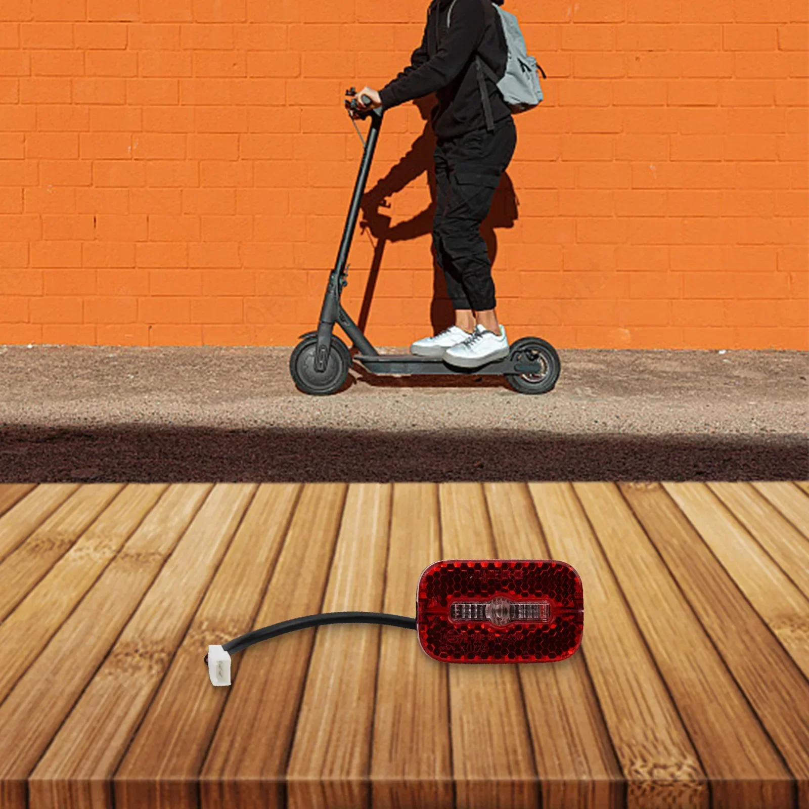 Длина линии 125 мм Задний задний фонарь 6-48 В Материал ABS Привлекательный цвет