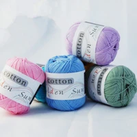 1pcs cotton baby yarn fine cotton yarn milk cotton thread handmade diy knitting material bag crochet thread