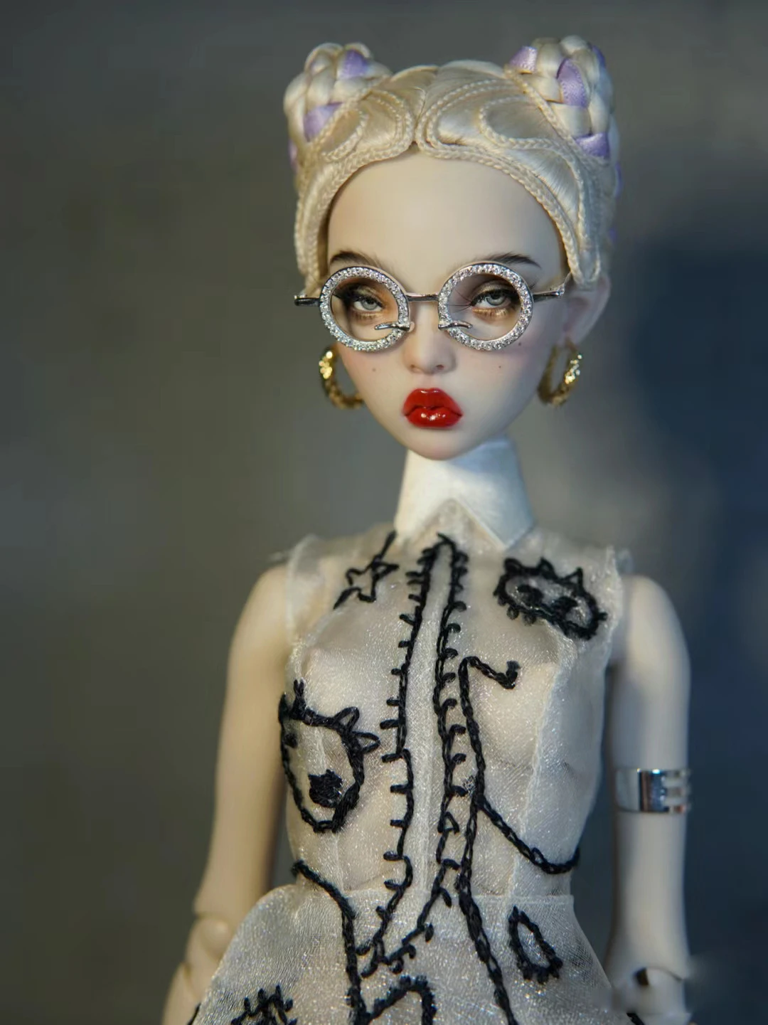 BJD DOLL 1/4 Phyllis Girl Doll Искусственная модель игрушки из смолы