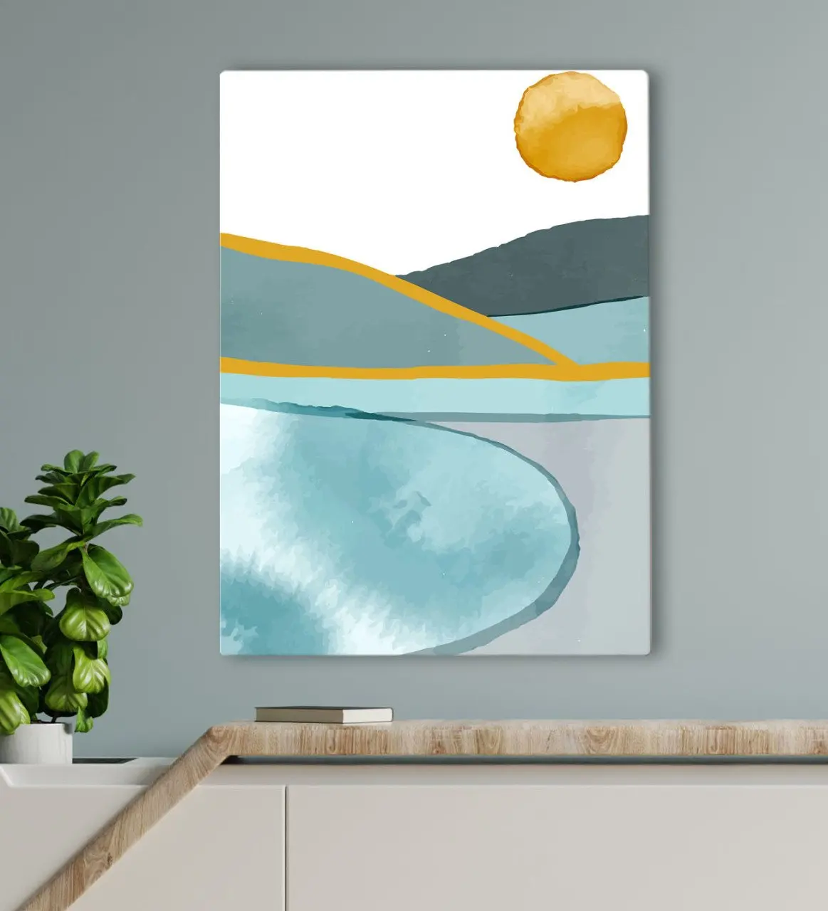 

BK Подарочный холщовый стол для гостиничного номера konsepli 70x100 см-35