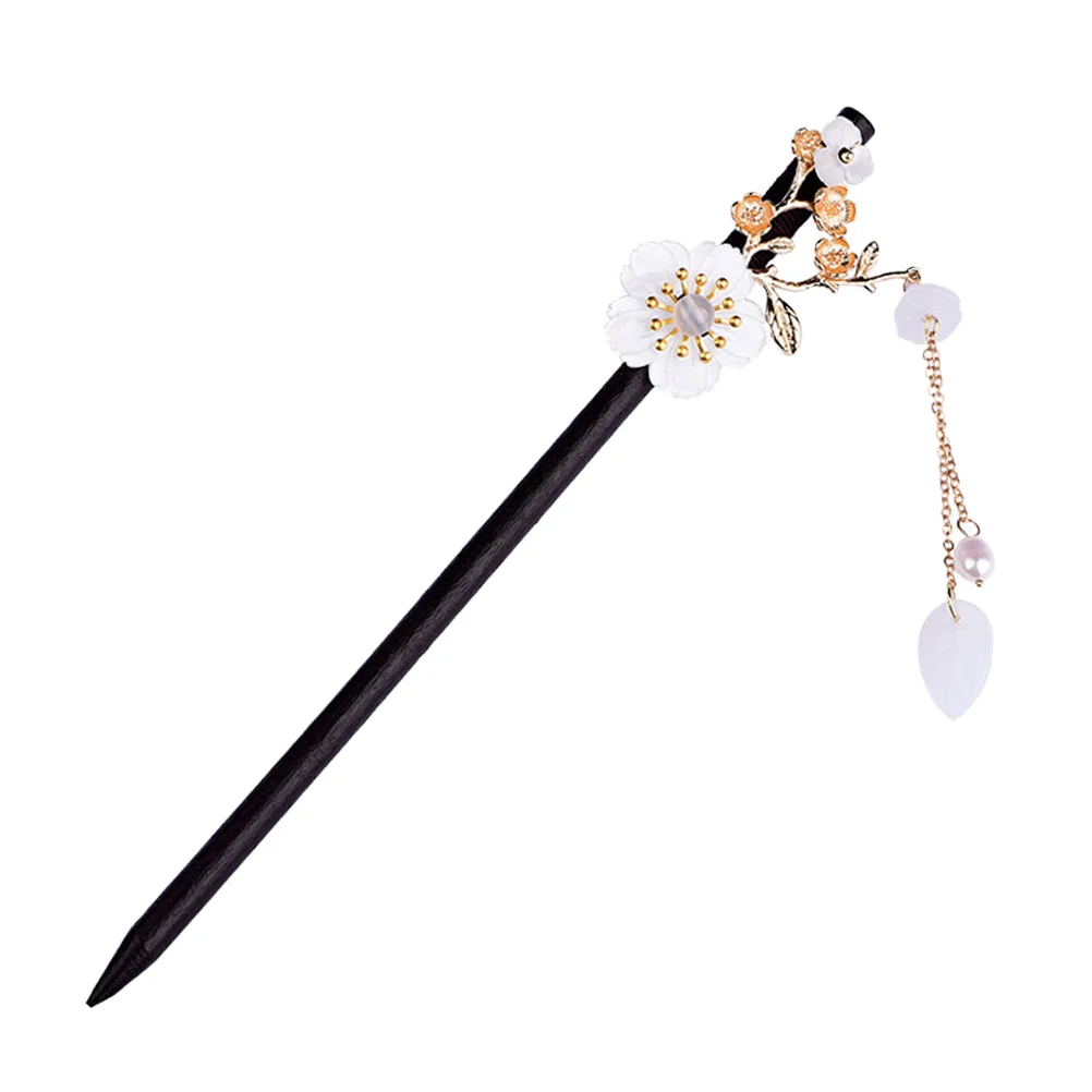 

1Pc Hairpin Unique Vintage Tassel Hair Fork Headdress Flower Hair