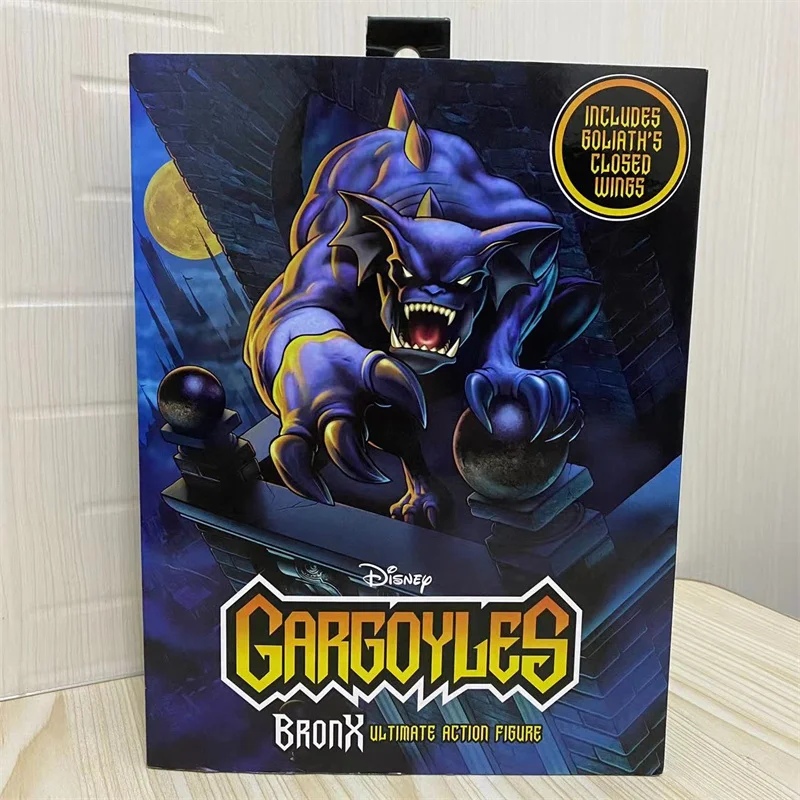 

Original Us Version Neca Gargoyles Wolf Dog Action Figures Movable Statues Model Doll Collectible Ornaments Gifts
