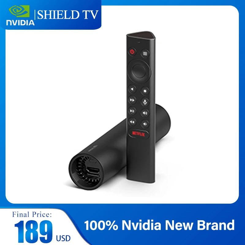 NVIDIA SHIELD TV 4K HDR потоковый медиаплеер Высокая производительность Dolby Vision Google Assistant