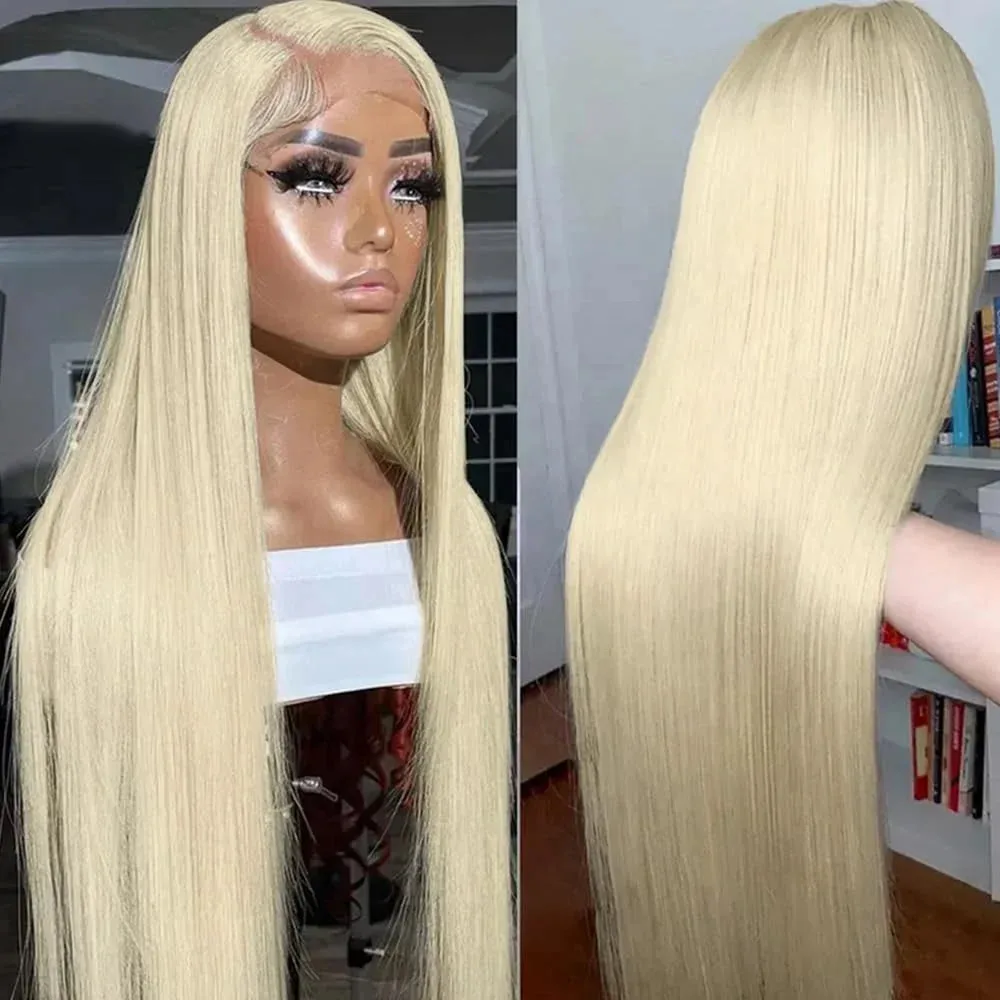 Синтетический кружевной парик 30 дюймов 613 blonde