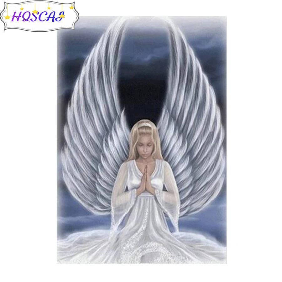 

5d diy AB diamond embroidery praying angel Diamond Embroidery Cross Stitch Modern decor diamond painting full square/round drill