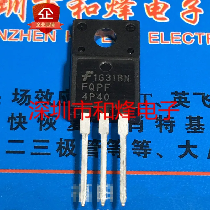 

5PCS-10PCS FQPF4P40 TO-220F -2.4A -400V New And Original On Stock