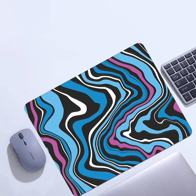 

Marble pattern small mouse pad Simple E-sports game Office portable creative wrist pad Dirt resistant pad Customized mouse pad