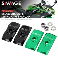 chain adjuster swingarm end cap for kawasaki ninja 400 300 250r 250sl z400 z250 z300 versys x 300 250 motorcycle accessories