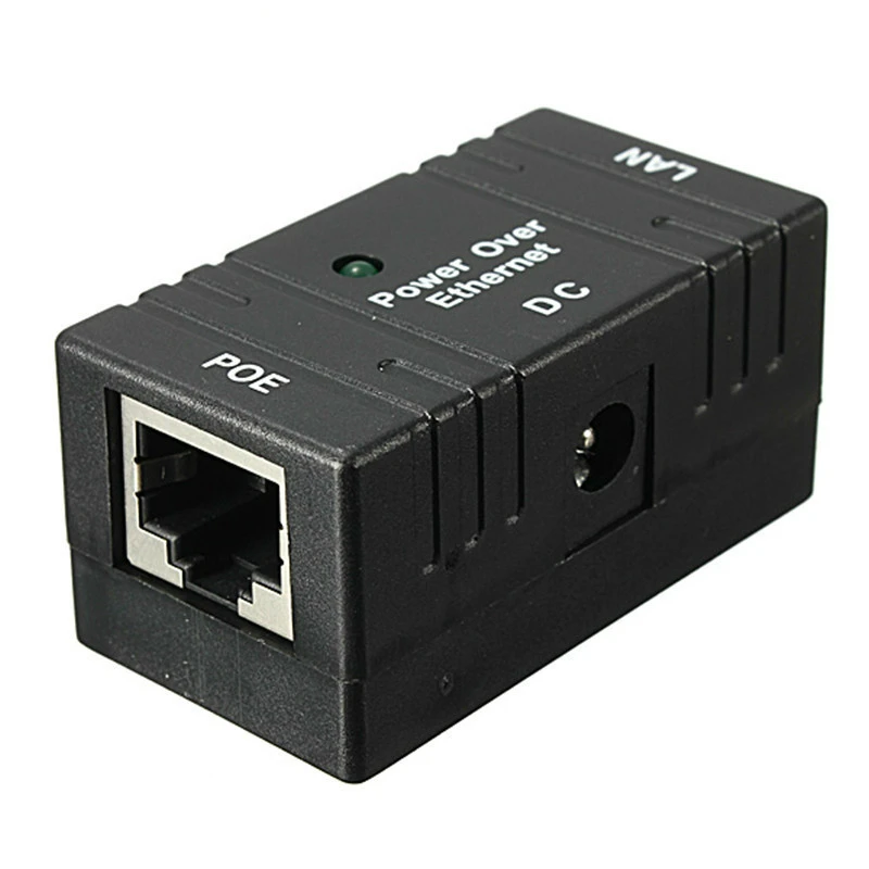 

10M/100Mbp Passive POE Power Over Ethernet RJ-45 Injector Splitter Wall Mount Adapter For CCTV IP Camera Networking