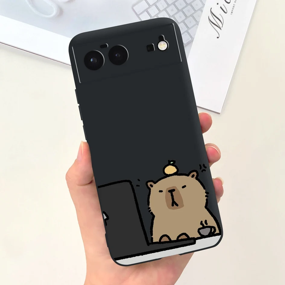 Противоударный чехол для Google Pixel 6 6A Pro милый астронавт мягкий силиконовый Pixel6 Pixel6a