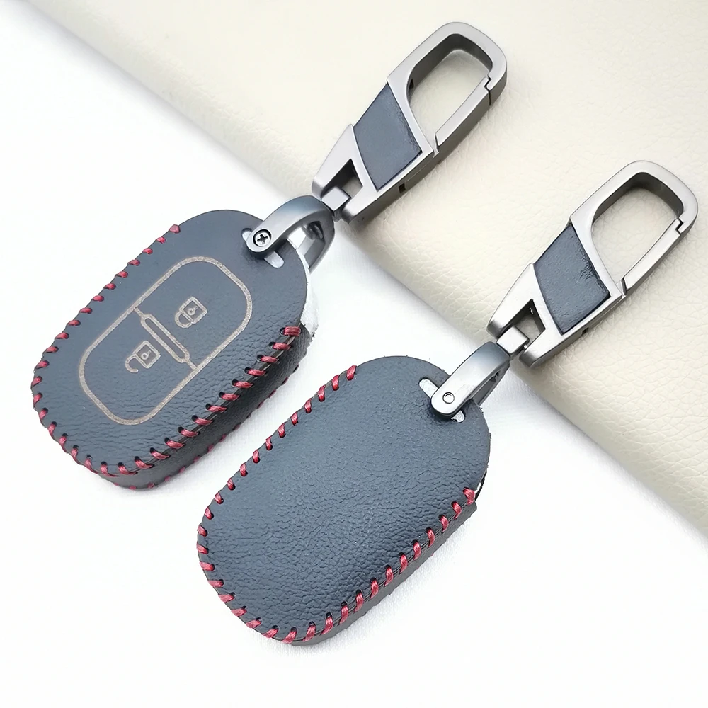 

Кожаный чехол для автомобильного ключа горячая Распродажа 100%, чехол для Renault Dacia Doker Duster Logan Laguna Scenic Master Megane, защитный чехол