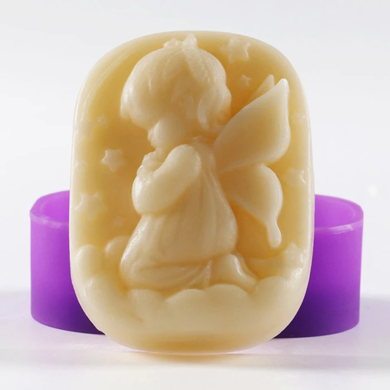 

Creative Angel Boy ＆ Girl Cake Mold Silicone Cake Mould Modeling Tool Pastry Arts Decorative DIY Kitchen Baking Tool Accessories