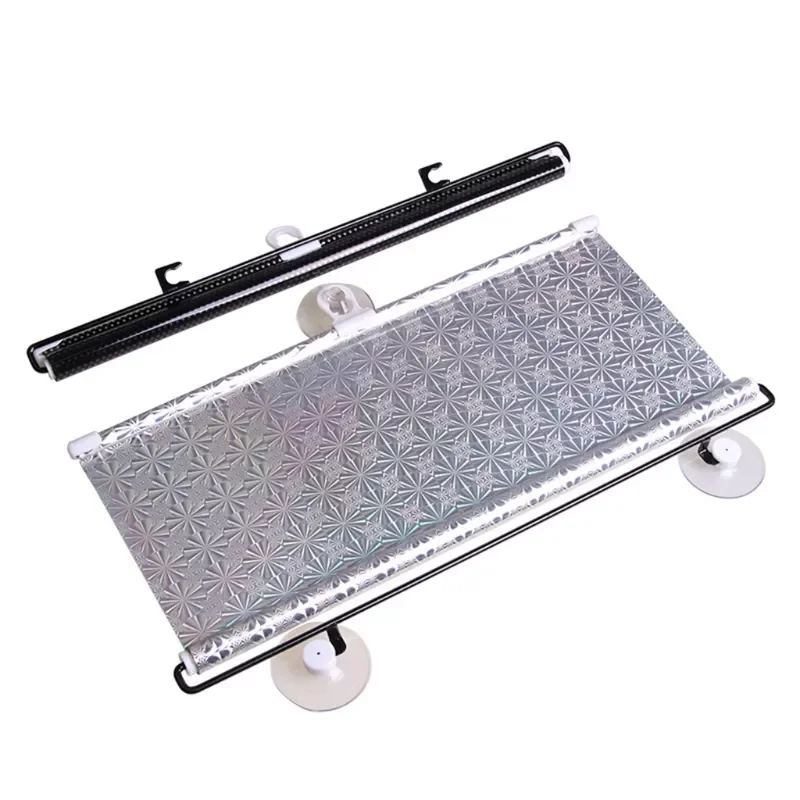 

Car Roller Sun Visor Retractable Anti-UV Protection Sunshade Anti-dazzle Suitable for Front Seat Driver or Passenger Safety