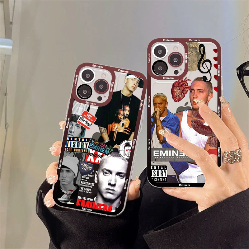 

Hop Rapper Eminem rap Phone Case For iPhone 14 13 12 11 Pro Max XS X XR SE 2020 6 7 8 Plus Mini Protective Cover