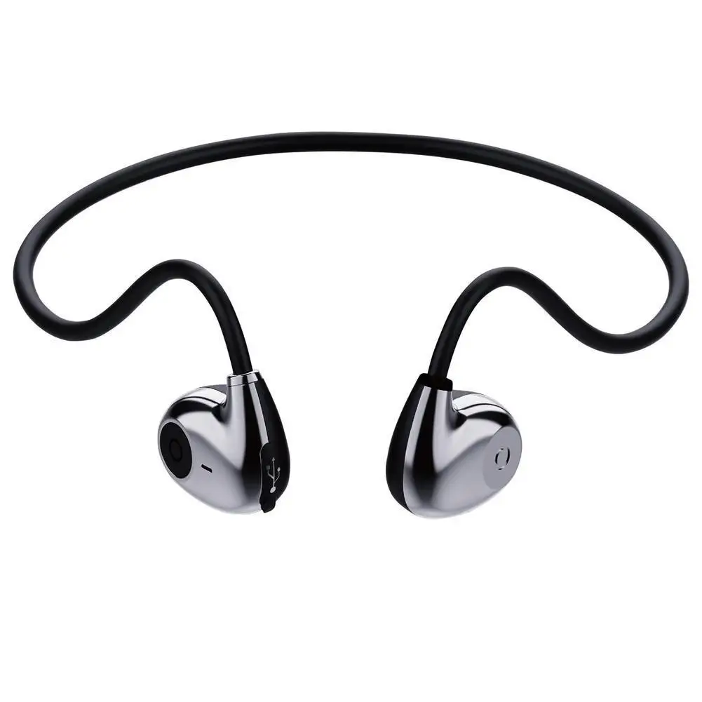 

New Bluetooth-compatible Headset Wireless Air Conduction Hifi Sound Head-mounted Anti-sweat Sports Long Standby Headphones