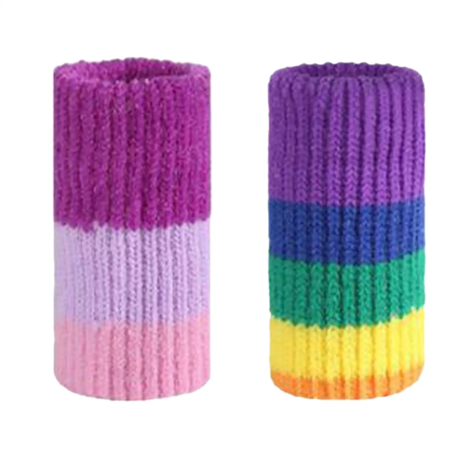 

10x Finger Sleeves Protectors Finger Splints for Tennis Baseball Exercise Sports