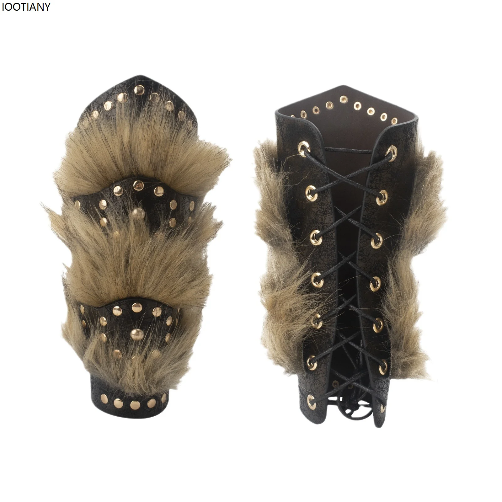Винтажный рыцарь в средневековом стиле плюшевая наручная защита викингов