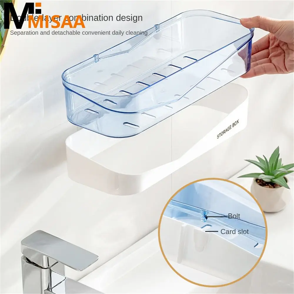 

Органайзер, не сверляющий, многофункциональный, прочный, косметический, антибликовый, удобный мини-органайзер для ванной комнаты