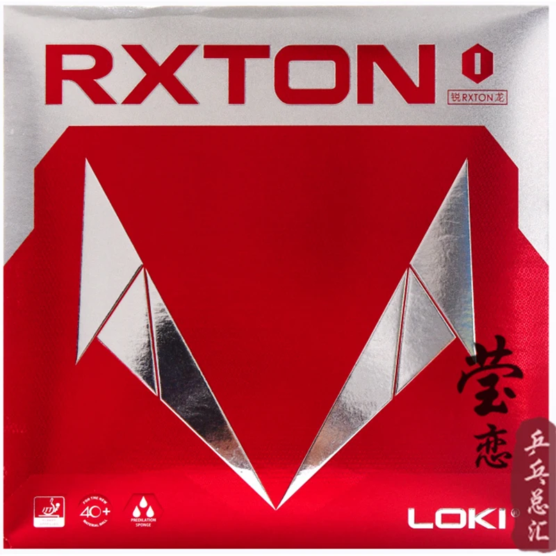 LOKI RXTON 1 40+ table tennis rubber pimples in tacky rubber fast attack with loop for table tennis blade racket ping pong game
