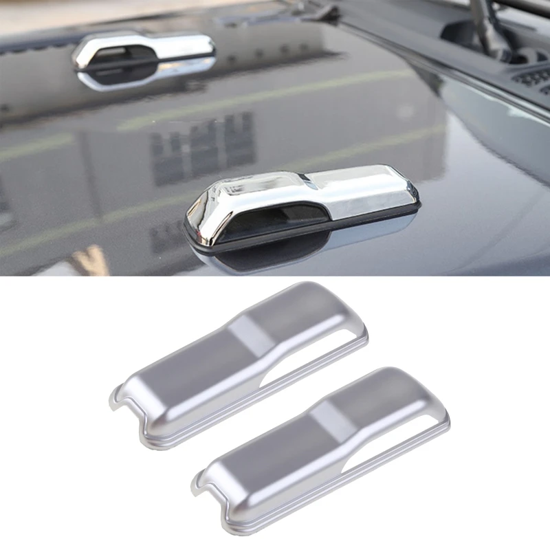 

2 шт. Защитная крышка петли капота двигателя, предназначенная для JT 2018+, легко чистится