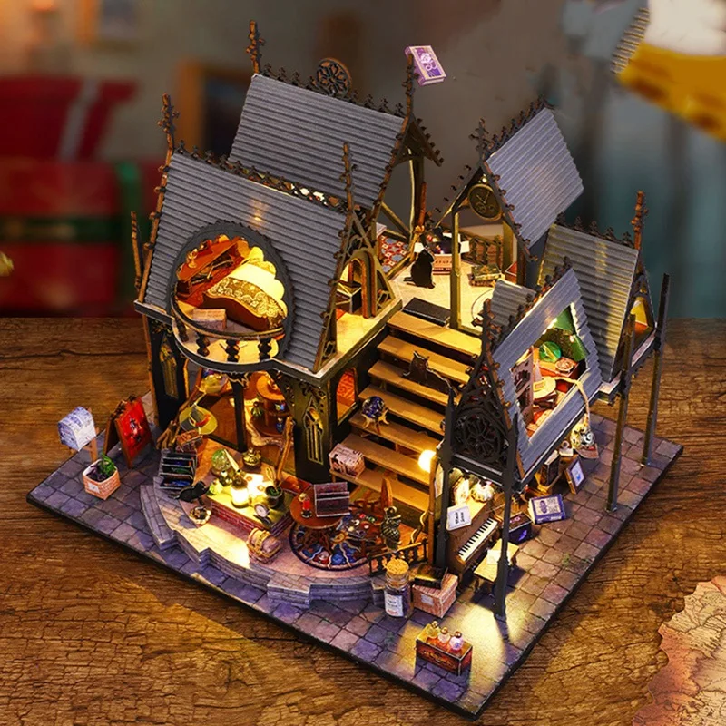 3D Деревянный пазл-книжка для фотографий с фотоэлементами DIY наборы моделей