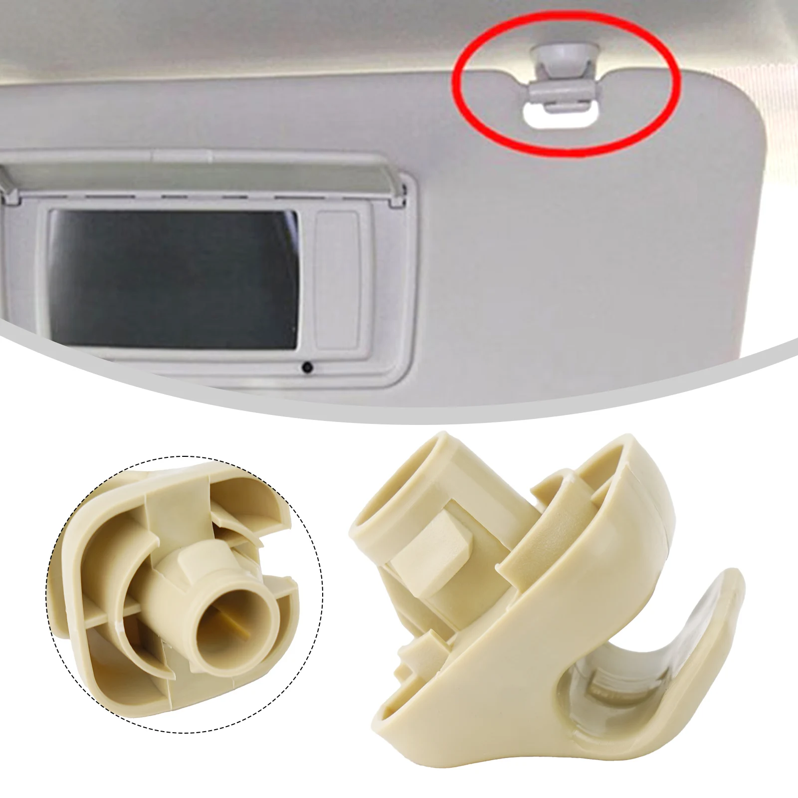 Солнцезащитный козырек зажим для солнцезащитного козырька кронштейн-крючок