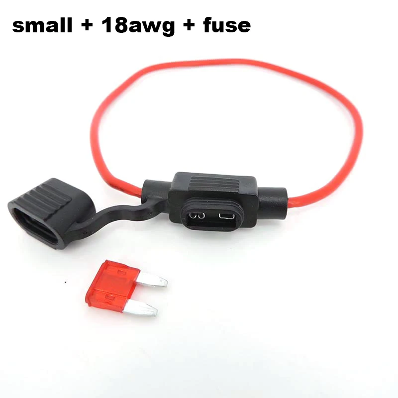 

Автомобильный водонепроницаемый адаптер для фотовспышки, 12 В, маленькая фотовспышка с лезвием 5/10/20/30A, предохранитель для автомобиля, мотоцикла